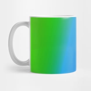 blue green yellow abstract texture Mug